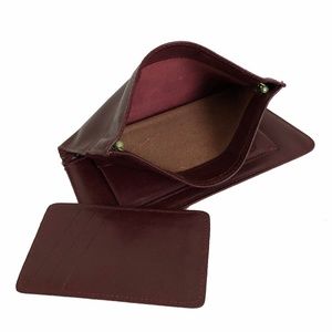 BOSCA Wallet Billfold and Coin Purse 2pc Set Leather Rare Vintage